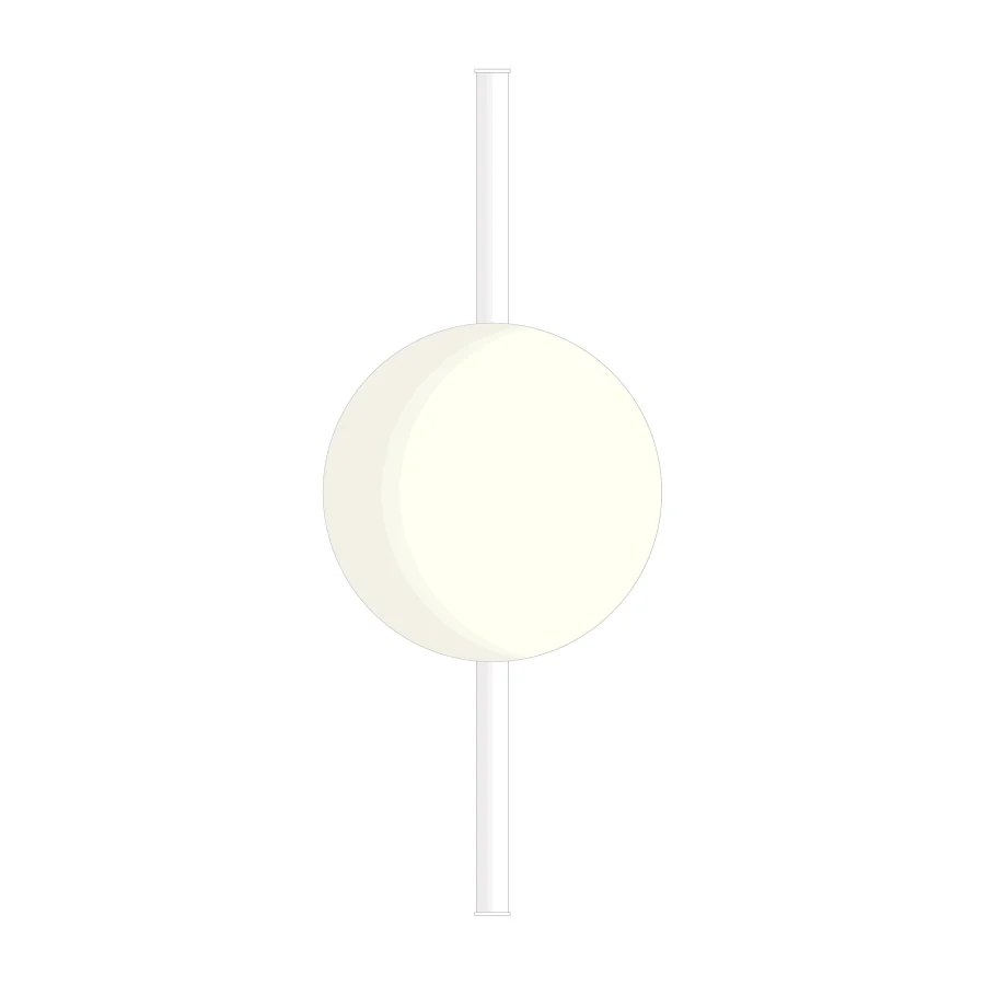 Mid-century-collection-wall-sconce-Jalisco-A5K082-White