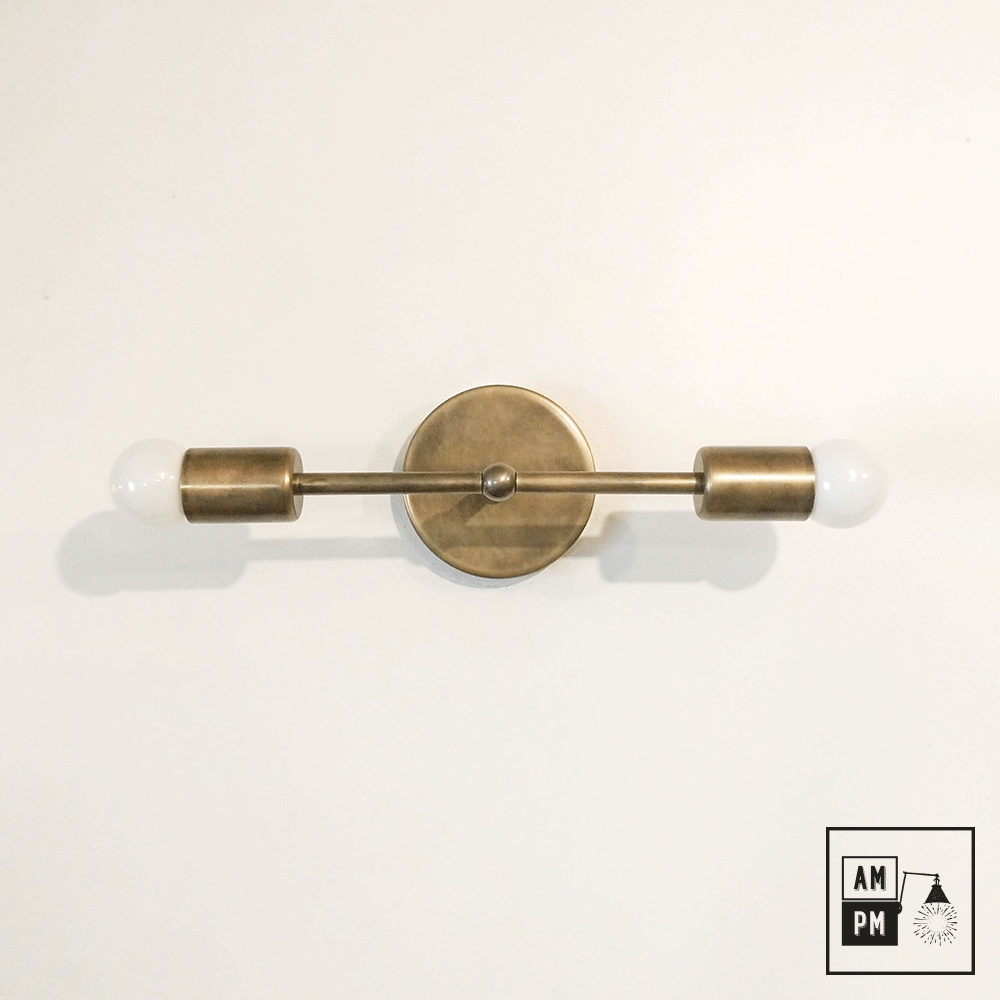 Mid-century-ceiling-lamp-wall-sconce-Finlande-A5D000-Antique-Brass