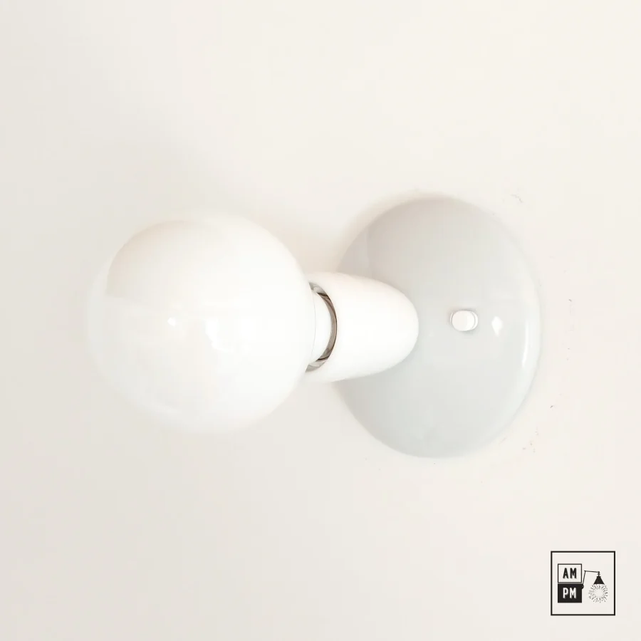 Mid-century-ceiling-lamp-wall-sconce-Porcelaine-A6C033-white-2
