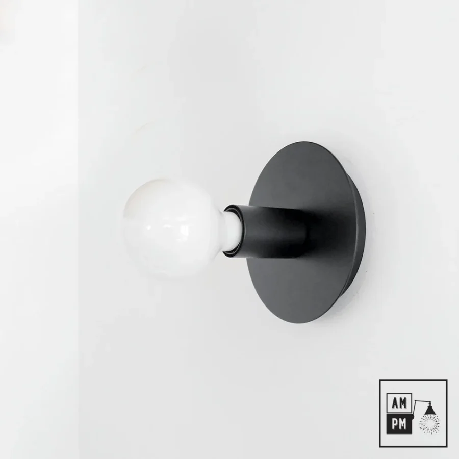 Mid-century-ceiling-lamp-wall-sconce-Starlight-A5C030-matte-black-1