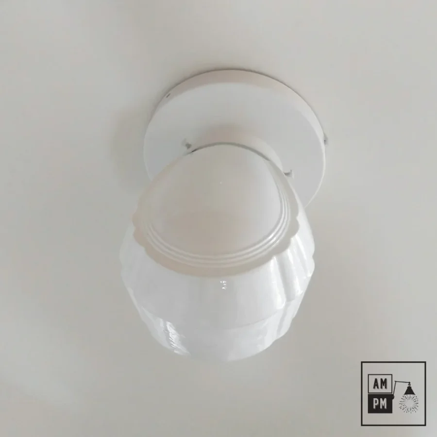 Mid-century-ceiling-lamp-wall-sconce-Rotary-A8K086-Matte-White-3