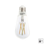 Smart-LED-ST18-lightbulb-clear-8W