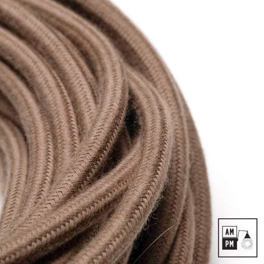 coton-cloth-covered-electrical-wire-PMS462-sierra-1