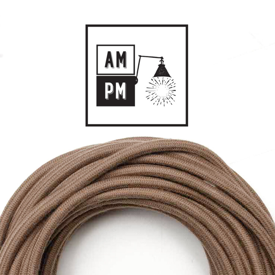 coton-cloth-covered-electrical-wire-PMS462-sierra