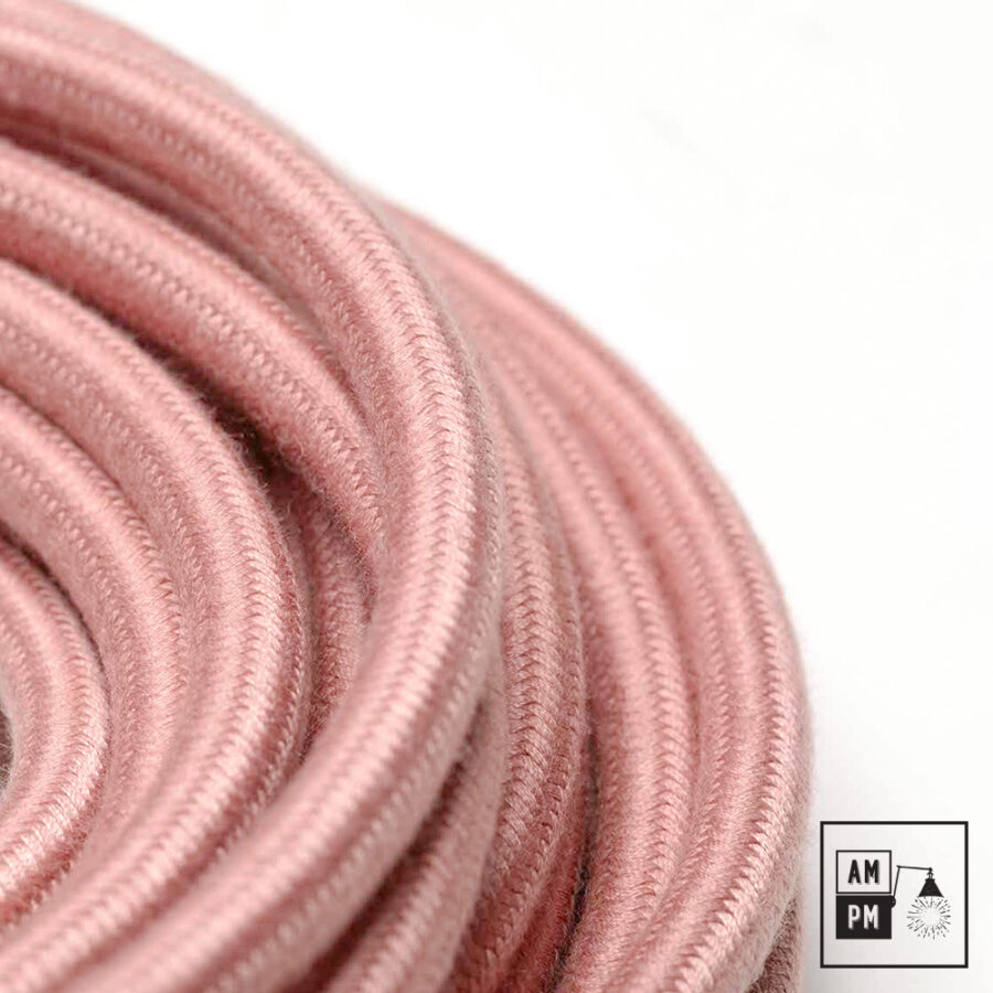 coton-cloth-covered-electrical-wire-PMS694-candyfloss-1