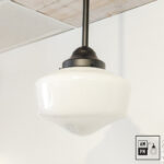Mid-Century-Schoolhouse-ceiling-flushmount-lamp-Deborah-A5D081-Matte-Black-1