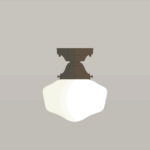 Lampe-plafonnier-Mid-Century-Schoolhouse-Deborah-A5D081-Bronze-Huilé
