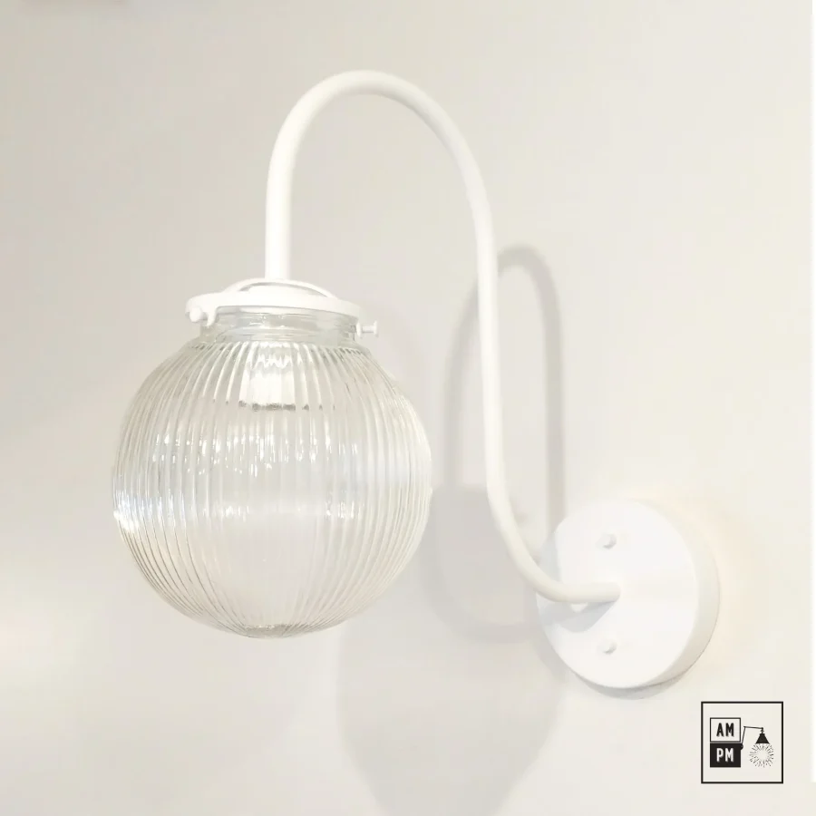 Mid-century-gooseneck-wall-lamp-Prisma-A5K074-Matte-White-1