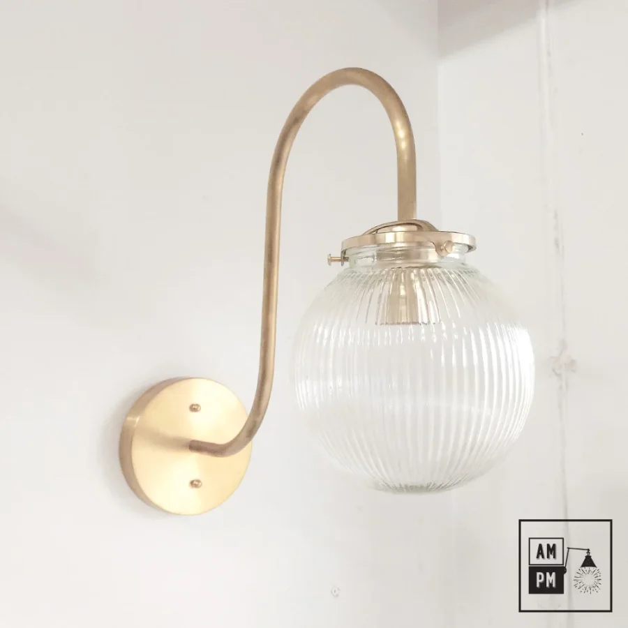 Mid-century-gooseneck-wall-lamp-Prisma-A5K074-Raw-Brass-2