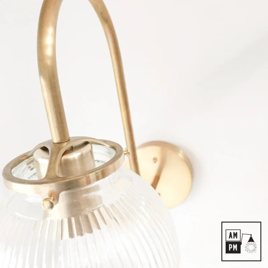 Mid-century-gooseneck-wall-lamp-Prisma-A5K074-Raw-Brass-3