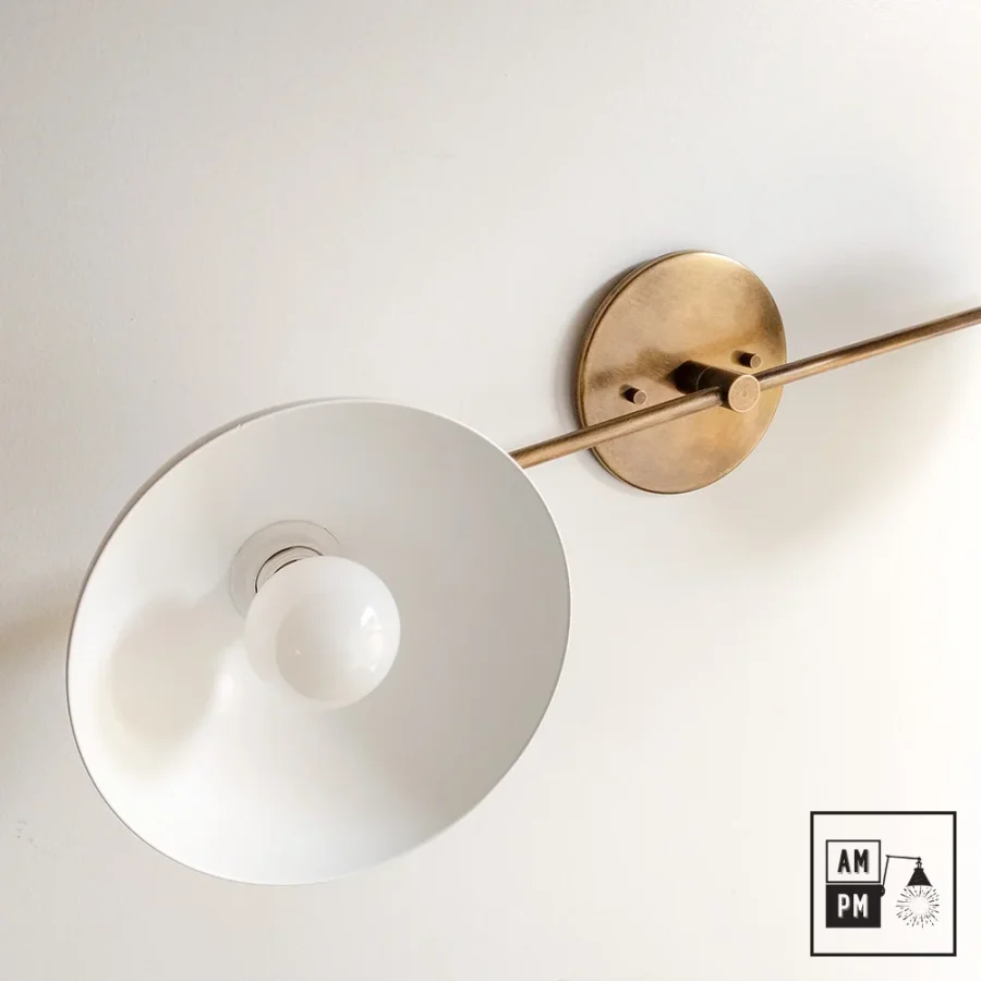 Mid-century-ceiling-luminaire-wall-sconce-Malilla-A5C032-Antique-Brass-White-2