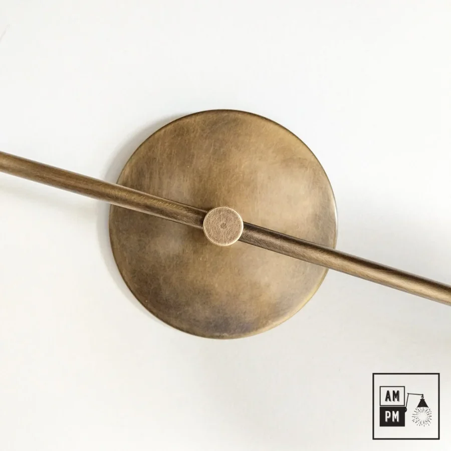 Mid-century-ceiling-luminaire-wall-sconce-Malilla-A5C032-Antique-Brass-White-3
