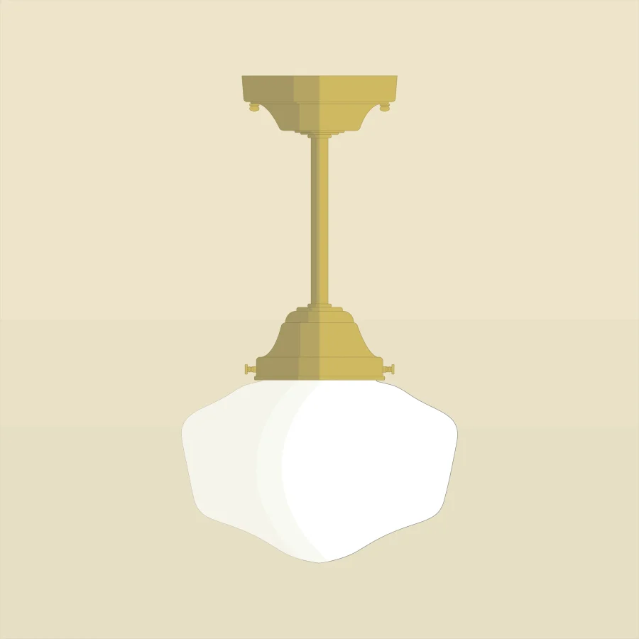 Mid-Century-Schoolhouse-ceiling-flushmount-lamp-Deborah-A5D081-Brass