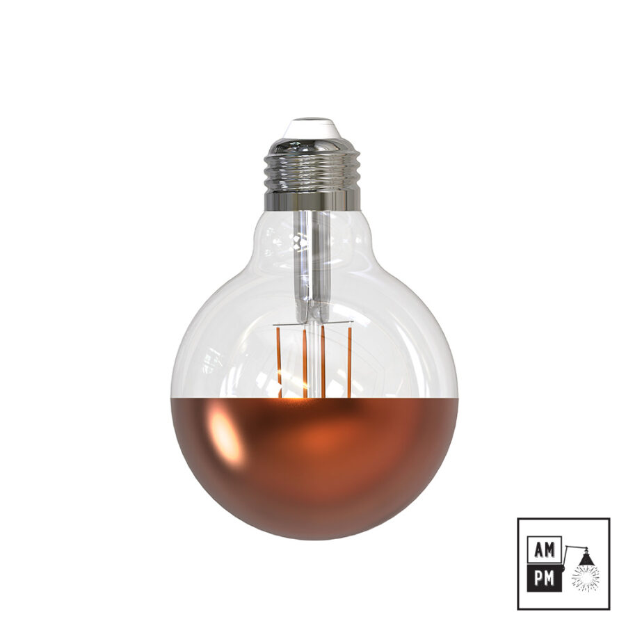 Ampoule-DEL-G25-style-Edison-E26-Demi-Miroir-cuivre