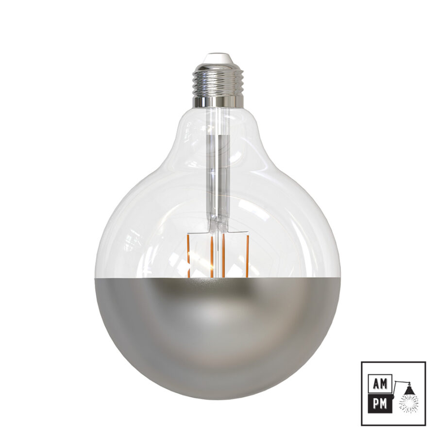 Ampoule-DEL-G40-style-Edison-E26-Demi-Miroir-chrome
