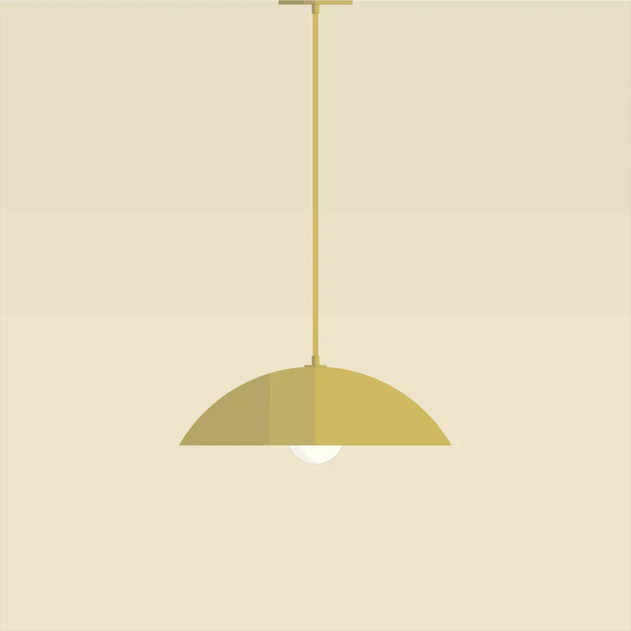 Mid-century-collection-pendant-Demidome-15-A7S079-Brass