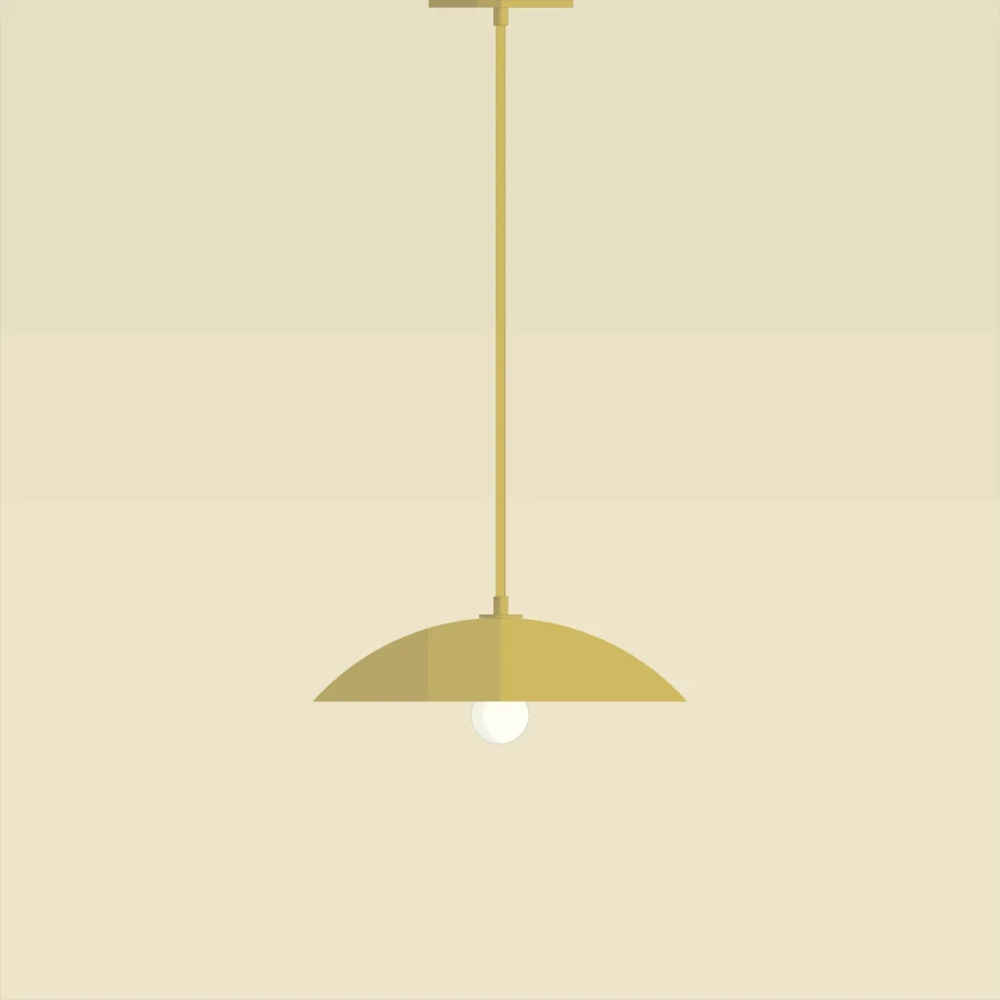 Mid-century-collection-pendant-Tierdome-13-A7S172-Brass